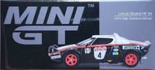 MINI GT 1/64 Lancia Stratos HF Sanremo Rally 1978
