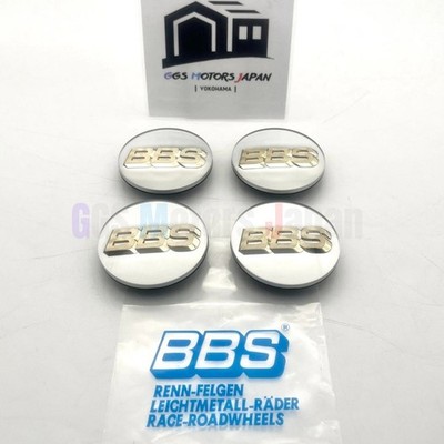 BBS Original Radnabenkappen 70mm Emblem Platin Silber P5624190 4er Set N