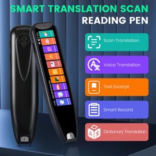 Penna Scanner Portatile Aggiornata Dispositivo Traduttore Vocale Wireless per