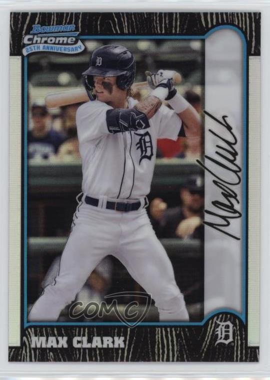 2024 Bowman Chrome 1999 Bowman Chrome 25th Anniversary Max Clark #BC25-20 1hu8