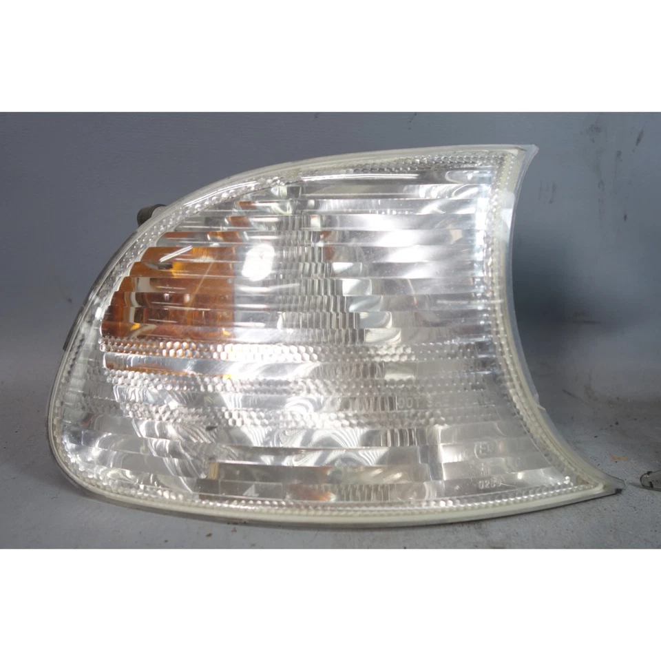 Par de intermitentes delanteros Pre-Facelift serie 3 BMW E46 M3 02-06 blanco transparente OEM Foto 4 de 4