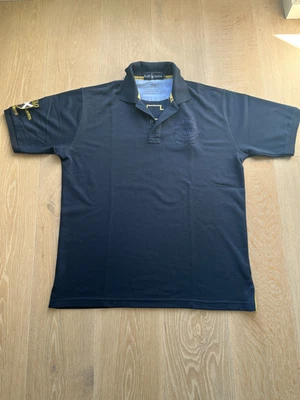 neuwertiges sportliches blaues Poloshirt v. RALPH LAUREN in XL kaum getragen - Bild 1 von 4