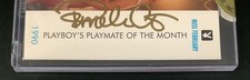 Pamela Anderson - PLAYBOY - 24-karat GOLD Signature Trading Card Limited Number