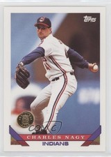 1993 Topps Inaugural Colorado Rockies Charles Nagy #730 8d2