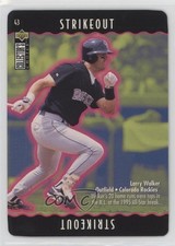 1996 Collector's Choice You Make the Play Larry Walker (Strikeout) #43 HOF s1t