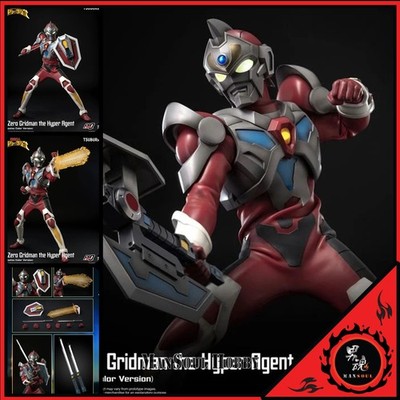 NEW Threezero FigZero Gridman the Hyper Agent Tokusatsu Color Ver Figure Presale