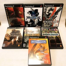 Playstation 2 Lot 7 Games - Soul Caliber, Shadow of the Colossus, Others