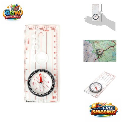 Deluxe Lightweight Outdoor Compass   Precision Navigation Tool for Hikers