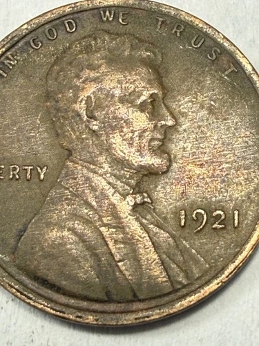 * 1921 LINCOLN CENT- VF+  (UPGRADE THAT SPOT IN YOUR SET)  PRICED TO SELL 🔥 *