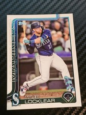 2025 Topps Series 1 - Tyler Locklear #192 (RC) Seattle Mariners 