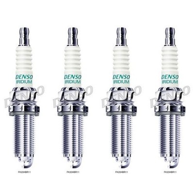 4x DENSO SUPER IGNITION PLUG ZÜNDKERZEN FK20HBR11 passend für 4-ZYLINDER LEXUS