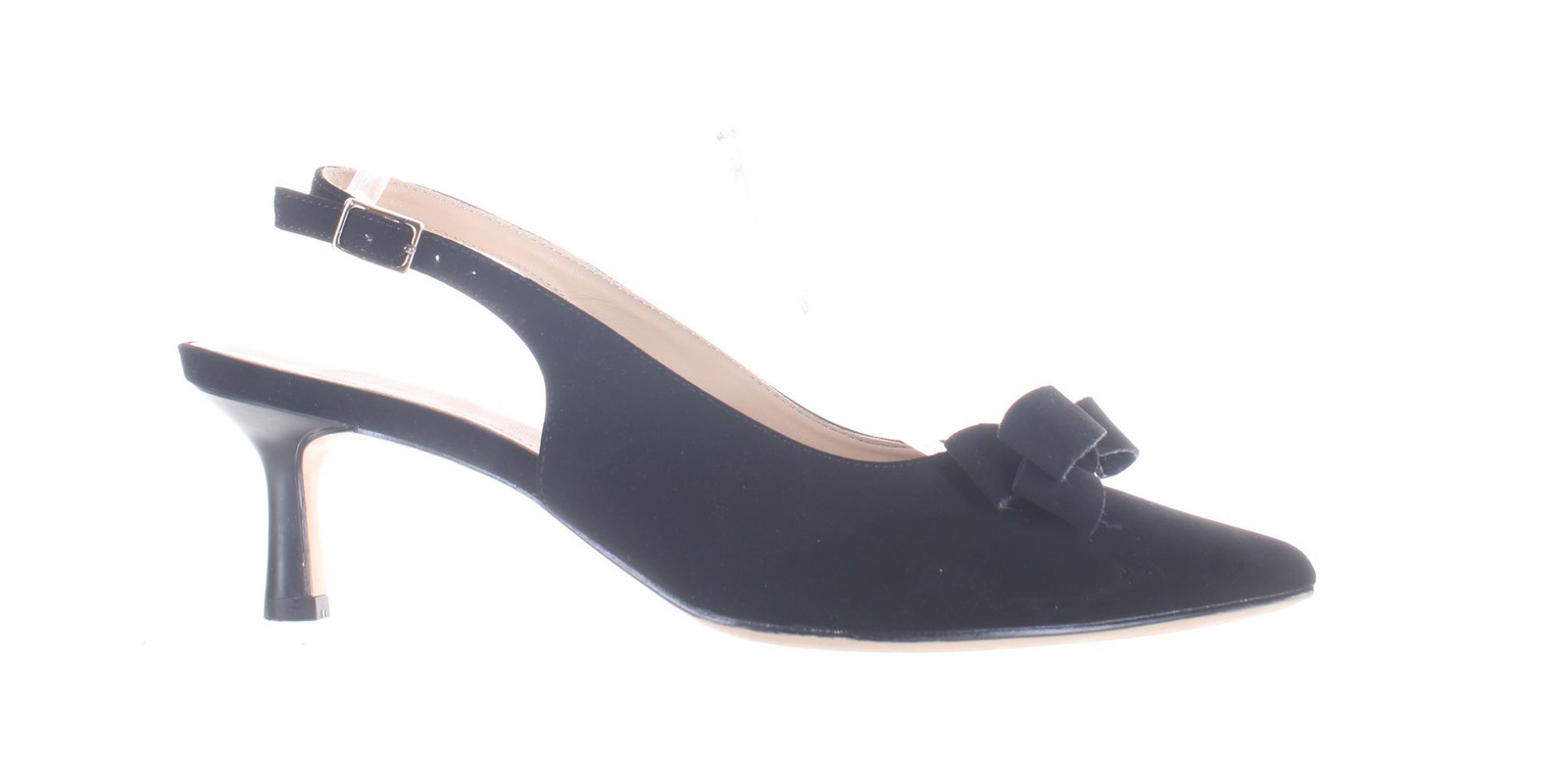 Michael Womens Savoye Black Slingbacks Size 10 (7831030)