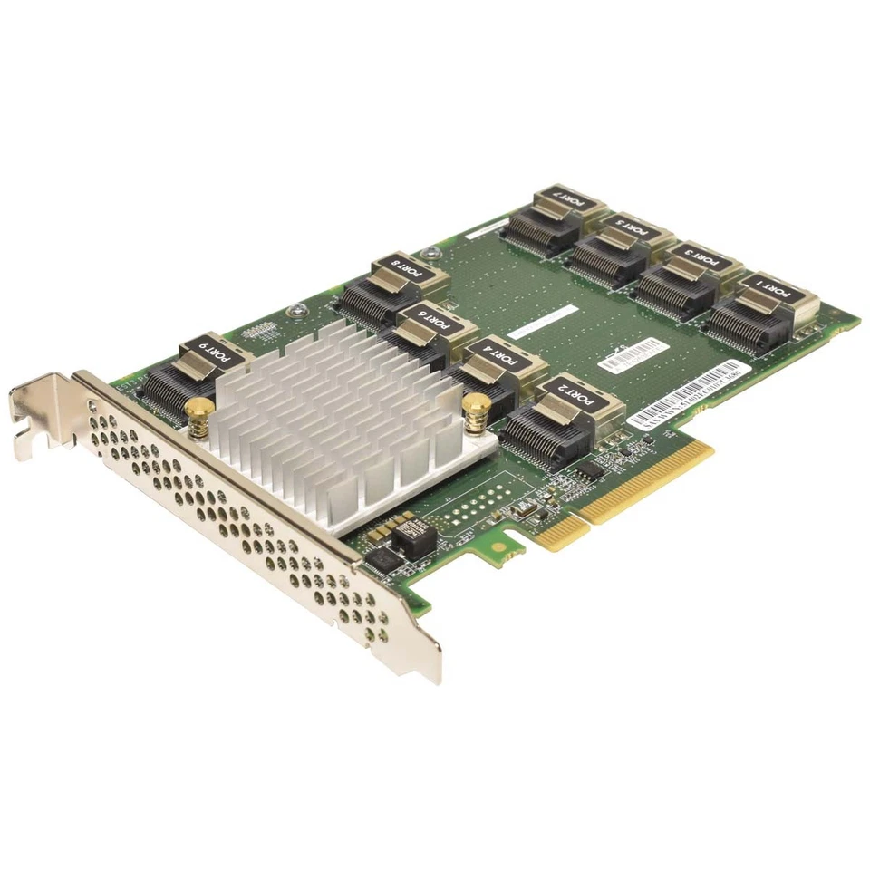 HP SAS Expander Card 28 Port SAS 12Gbps PCI-e 3 876907-001 727252-002 G10 Gen10 - Bild 2 von 3