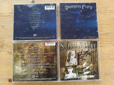 2 x SHINING FURY : LAST SUNRISE & ANOTHER LIFE-2 CDs-Power Metal- GRATISVERSAND