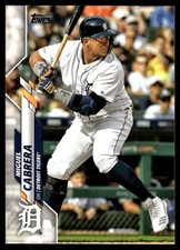 Miguel Cabrera 2020 Topps #108 Detroit Tigers FREE SHIPPING AutographDen