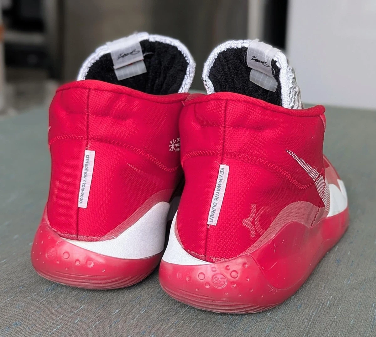 Nike Zoom KD 12 University Red - огромный выбор по лучшим ценам | eBay