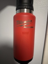Brand New Milwaukee PACKOUT Red 36 oz. Insulated Bottle with Chug Lid