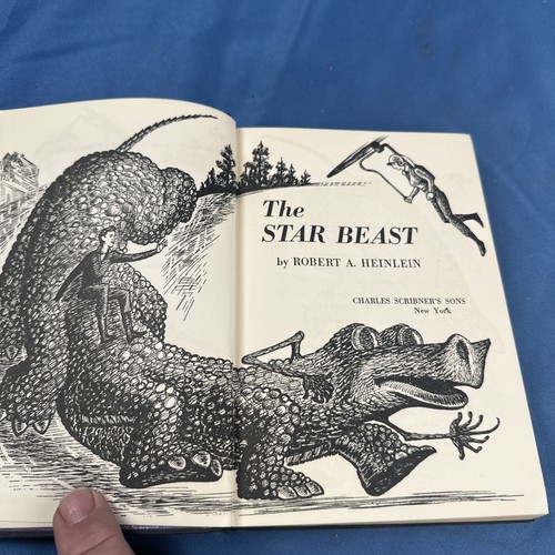 Livre 1ère édition : The Star Beast Par Robert A. Heinlein (1954) - Avec Jaquette