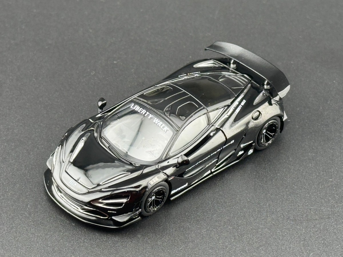 Mini GT McLaren 720S LB-Works Black #777 1/64 | eBay