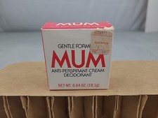 Vintage DRIED OUT Mum Antiperspirant Cream Deodorant Movie Prop