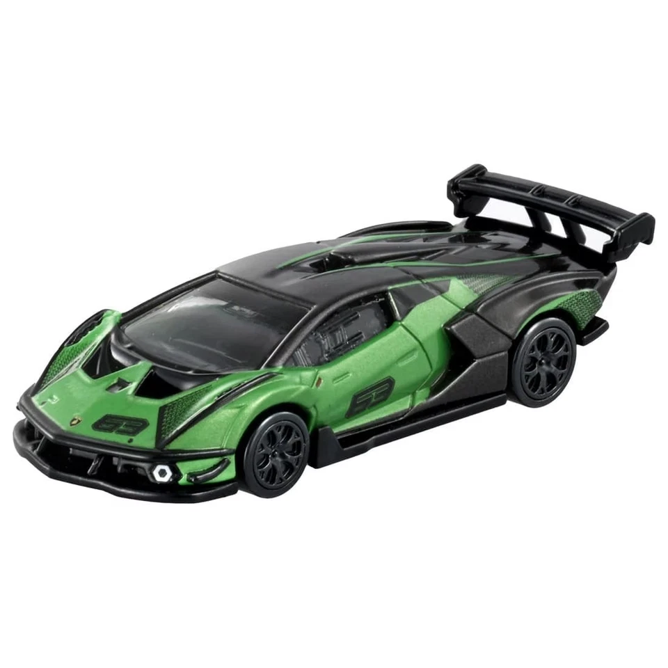 Tomica Premium Lamborghini Essenza SCV12 n.07 auto pressofusa verde - Immagine 4 di 4