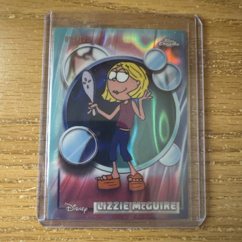 2026 Topps Chrome Disney Lizzie McGuire Light Blue Refractor  /125