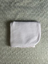 Vintage Carter's Pink Thermal Baby Blanket Waffle Weave Cotton USA Made