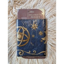 VTG 90s Celestial Wall Border Sun Moon Stars Whimsigoth Home Trends NOS 1 Roll