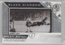 2024-25 Upper Deck Black Diamond Hockey History Bobby Orr #HHP-BO Patch HOF 2o7