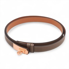 Herm s Kelly18 K2025 Belt Veau Epsom Etoupe