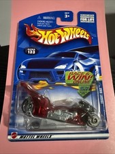 HOT WHEELS FRIGHT BIKE ON CARD