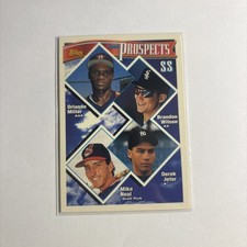 1994 Topps - Prospects Derek Jeter, Orlando Miller, Brandon Wilson #158