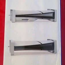 JYS 2 in 1 Horizontal Vertical Stand White Black for PS5  PS5 Slim Console