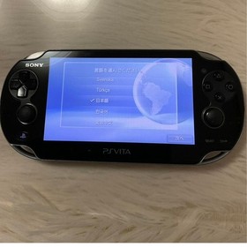Excellent Sony PlayStation PS Vita  PCH-1100 Crystal Black