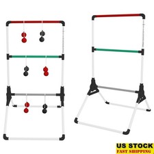 Foldable Ladder Toss Game Indoor Outdoor Family Fun Portable All-Weather Set New