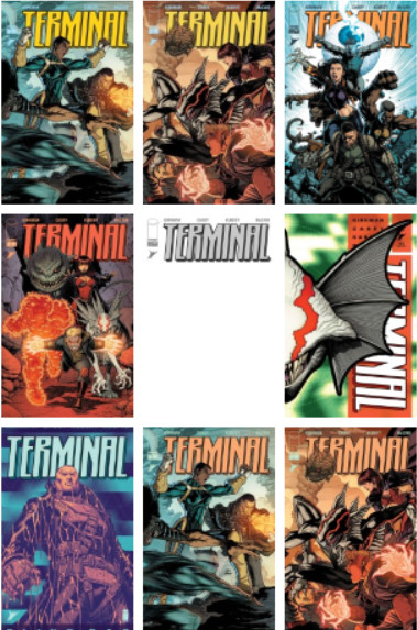 TERMINAL #1 (9 VARIANT COVER BOOK SET) DETAILS IN DESCRIPTION - PRESALE 7/22/26