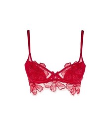 Agent Provocateur SERAPHINA Bra 36D NWT Red Orig $300 RARE! [B4]