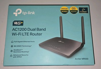 TP-Link LTE Router AC1200 Dual Band Wi-Fi LTE Router Full Gigabit Ethernet Ports