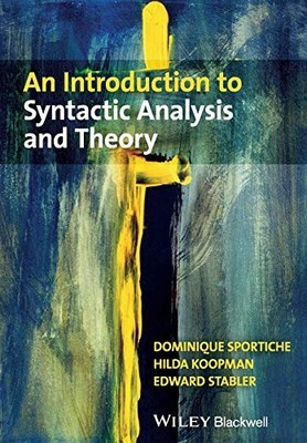 An Introduction to Syntactic Analysis and Theory by Stabler, Edward Book Book