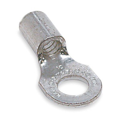 STA-KON A18-10 Ring Terminal,Bare,22 AWG,16 AWG,PK100 3VRT9