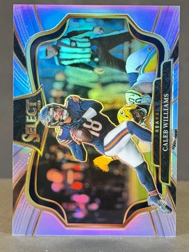 Caleb Williams 2025 Panini Select NFL Silver Prizm Field Level #473 Chicago Bear