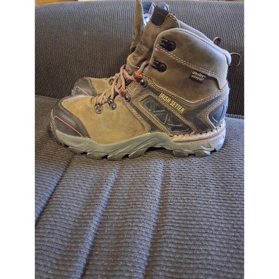 Irish Setter UltraDry Waterproof Safety Toe Work Boots Brown Leather  Womens 7B