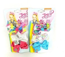 JOJO SIWA LOT OF 2 - 3 PC MINI HAIR BOW SET 2 Box D17