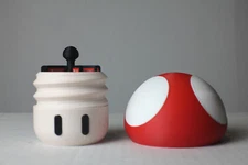 Nintendo Switch Mario Mushroom 20-in-1 Game card Case cartridge holder