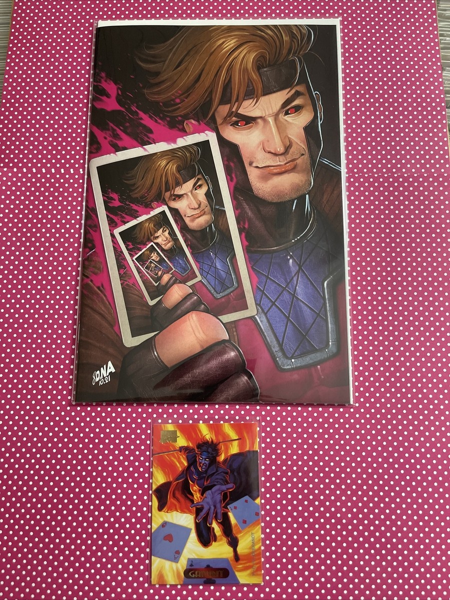 X-MEN 5 GAMBIT DAVID NAKAYAMA VIRGIN VARIANT COVER 2021 MARVEL
