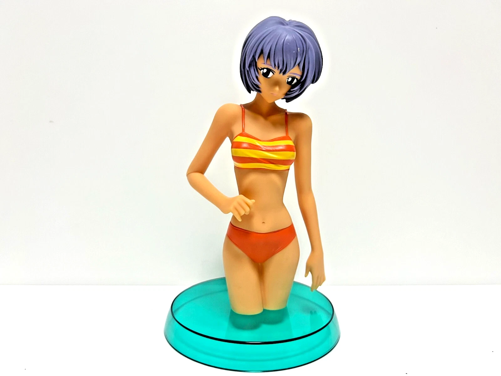 SEGA Neon Genesis Evangelion Rei Ayanami Swimsuit PVC Figure Used