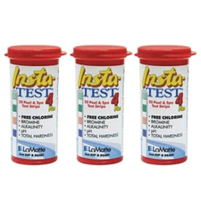 Lamotte Insta Test 4 Plus Strips 3Pck Free Chlorine, Bromine, Alkalinity, & More