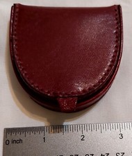 Leather coin purse