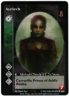 Ayelech Tremere New Blood 2022 V:TES VTES Vampire CCG