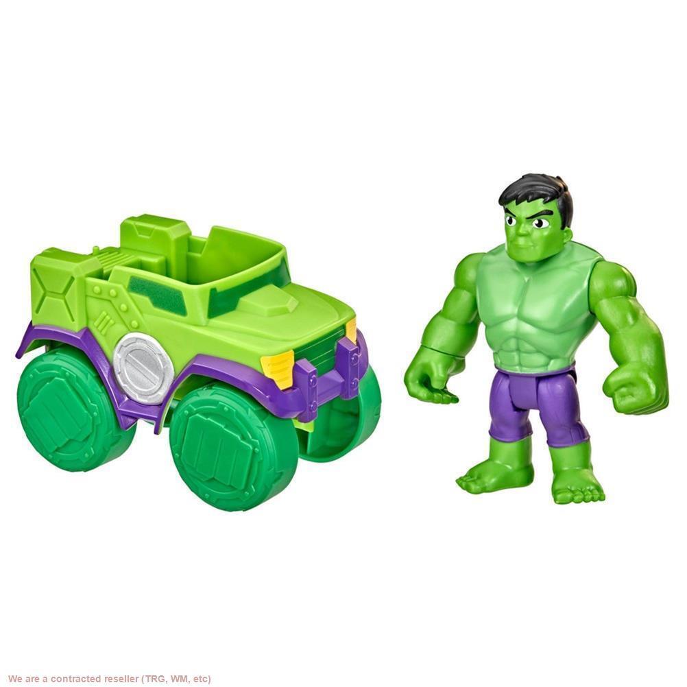 Марвел Спайди и его удивительные друзья Халк Разбивают грузовик